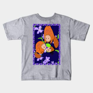 Violets and Beavers Kids T-Shirt